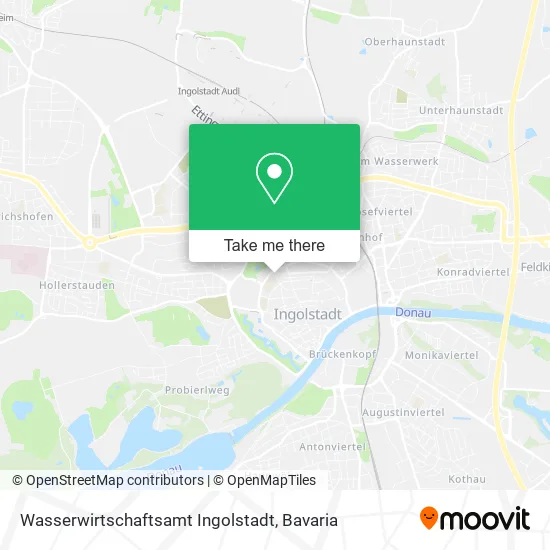Карта Wasserwirtschaftsamt Ingolstadt