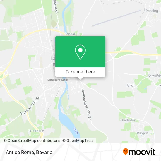 Карта Antica Roma
