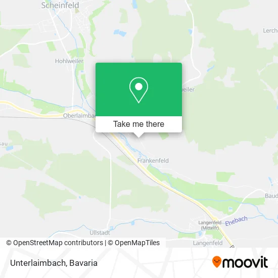 Карта Unterlaimbach