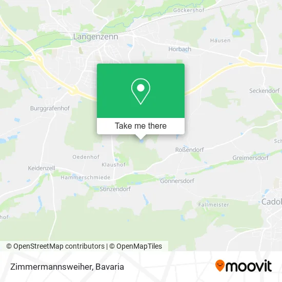 Карта Zimmermannsweiher