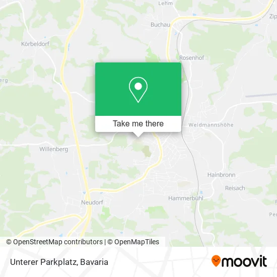 Карта Unterer Parkplatz