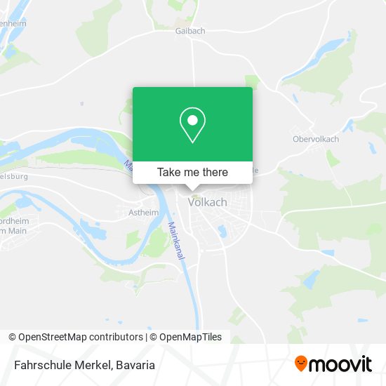 Карта Fahrschule Merkel