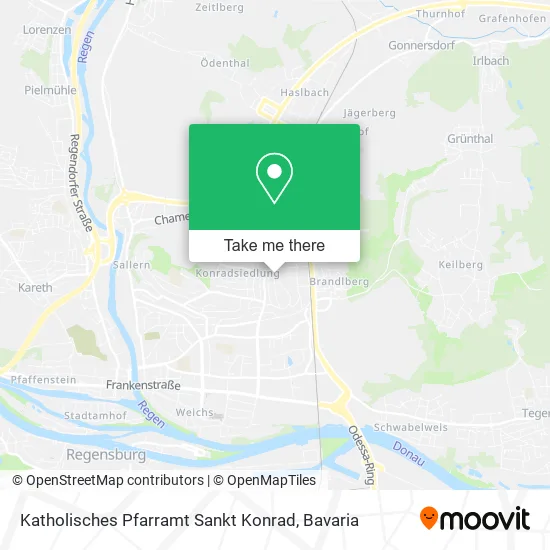 Карта Katholisches Pfarramt Sankt Konrad