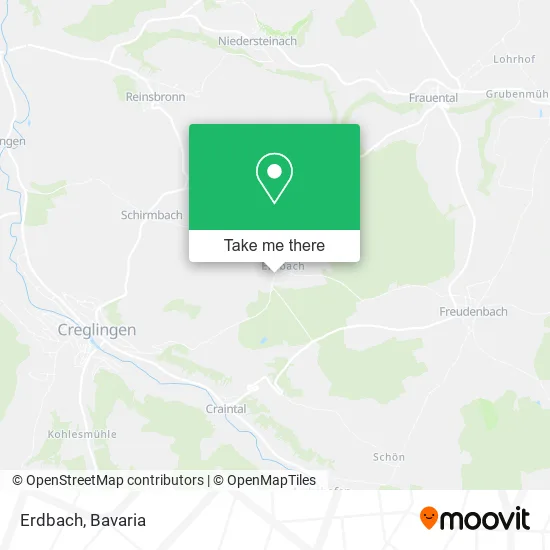 Карта Erdbach