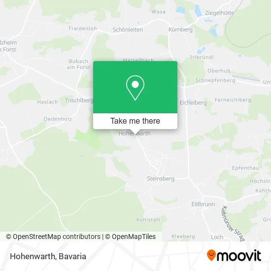 Карта Hohenwarth