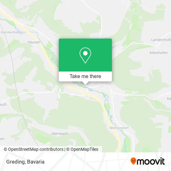 Карта Greding