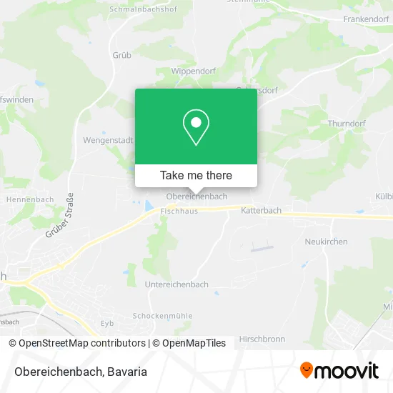 Карта Obereichenbach