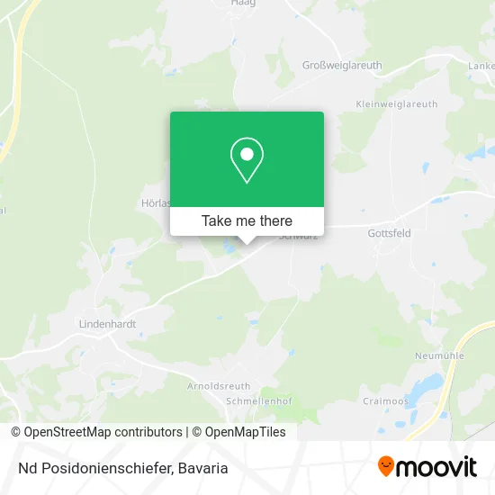 Карта Nd Posidonienschiefer