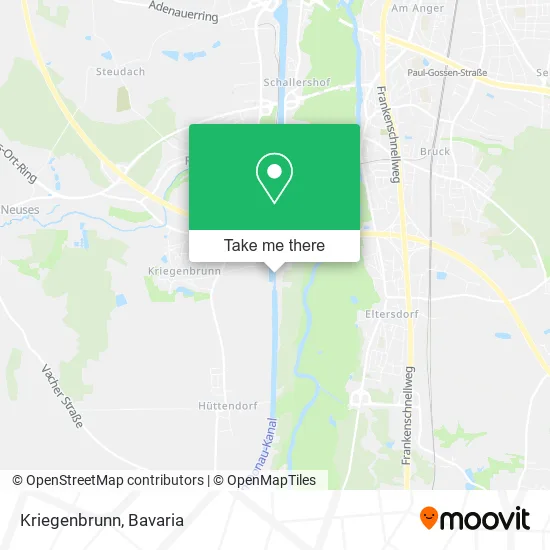 Карта Kriegenbrunn