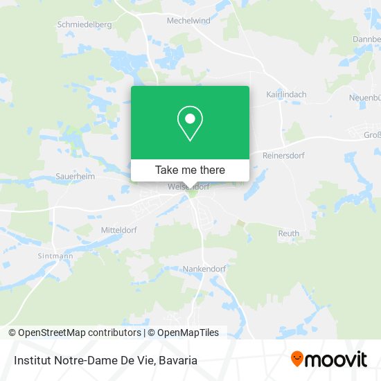 Institut Notre-Dame De Vie map