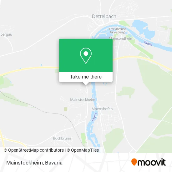 Карта Mainstockheim