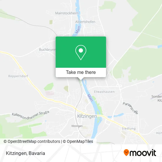 Карта Kitzingen
