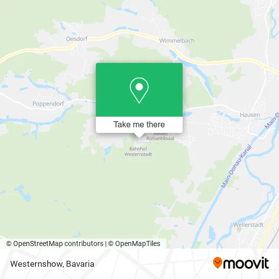 Карта Westernshow