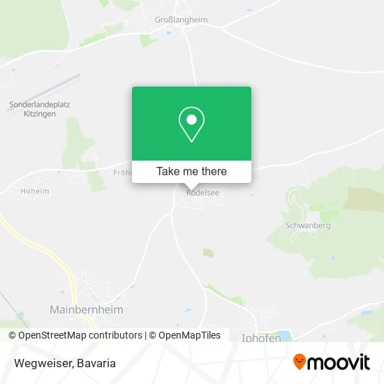 Карта Wegweiser