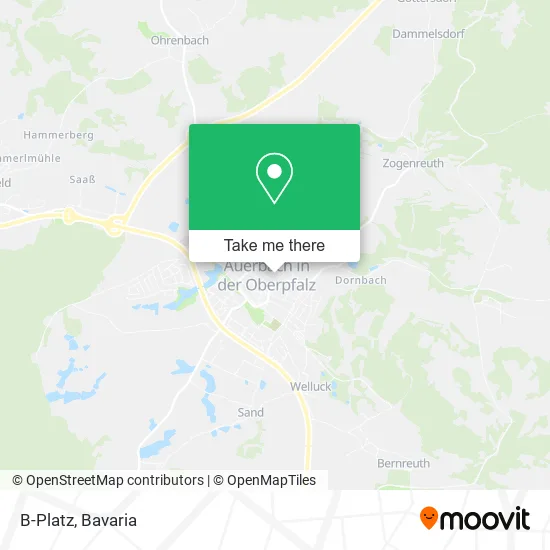 B-Platz map