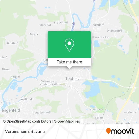 Карта Vereinsheim