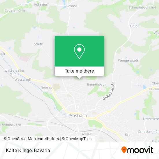Карта Kalte Klinge
