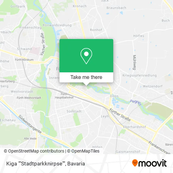 Карта Kiga ""Stadtparkknirpse""