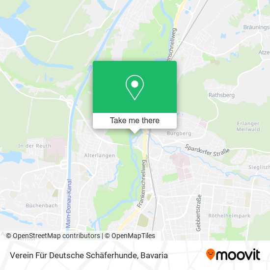 Verein Für Deutsche Schäferhunde map