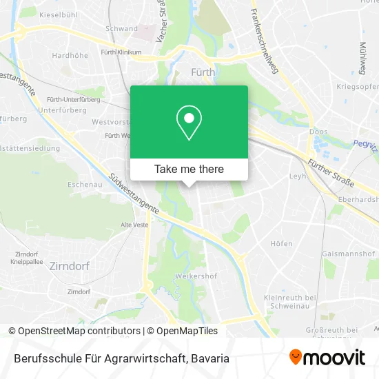 Карта Berufsschule Für Agrarwirtschaft
