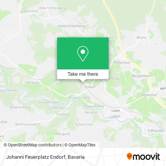 Карта Johanni Feuerplatz Endorf