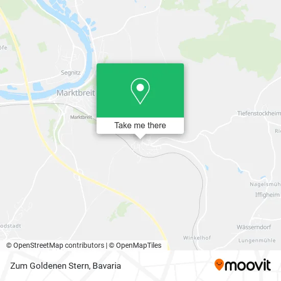 Карта Zum Goldenen Stern