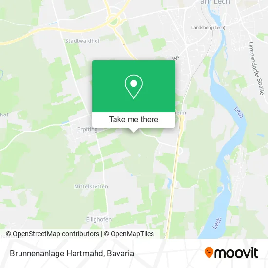 Карта Brunnenanlage Hartmahd