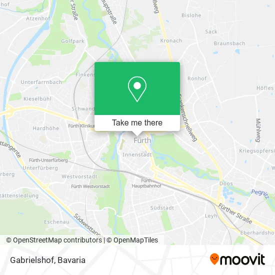 Карта Gabrielshof