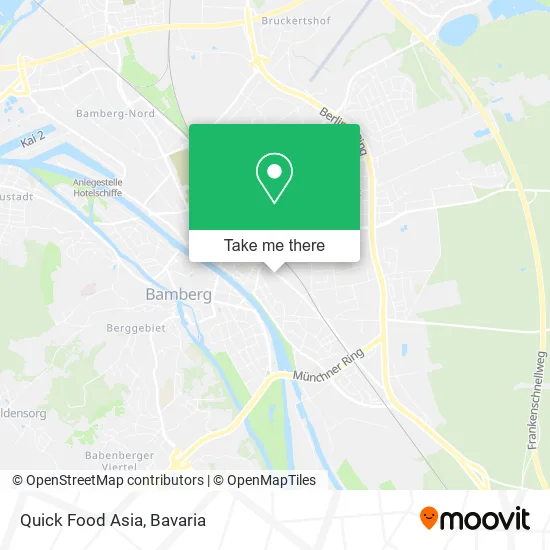 Карта Quick Food Asia