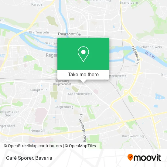 Карта Café Sporer