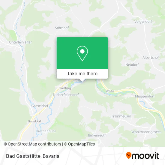 Карта Bad Gaststätte