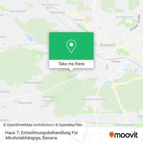 Haus 7: Entwöhnungsbehandlung Für Alkoholabhängige map