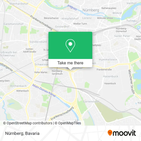 Карта Nürnberg