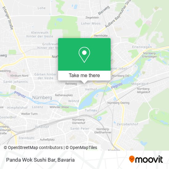 Panda Wok Sushi Bar map