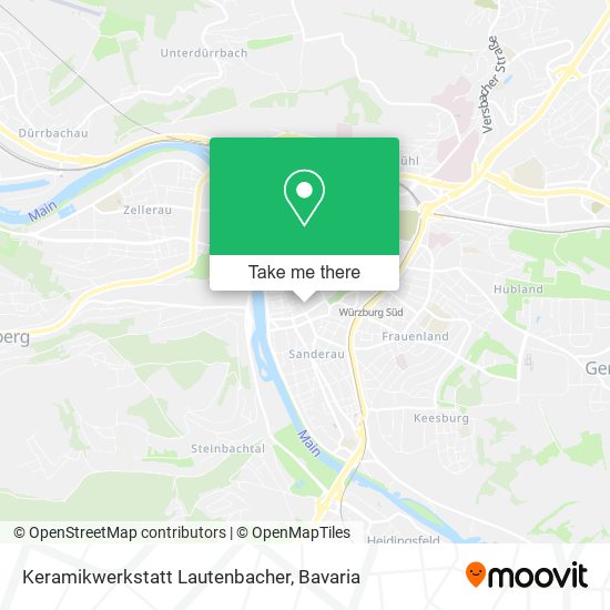 Keramikwerkstatt Lautenbacher map