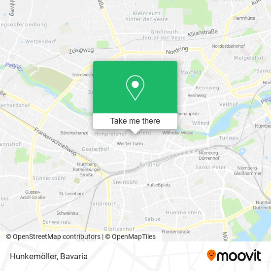 Карта Hunkemöller