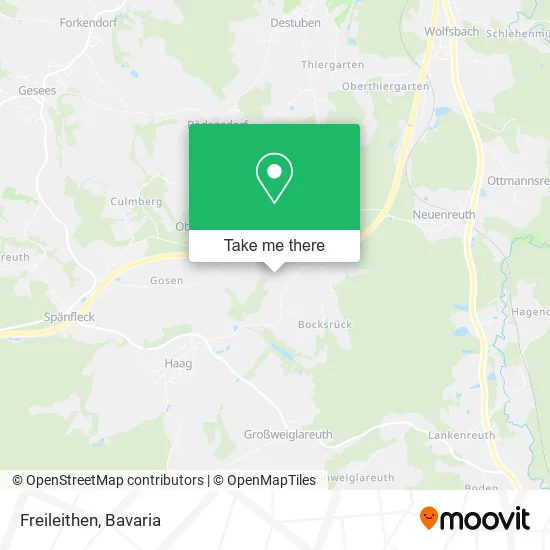 Карта Freileithen