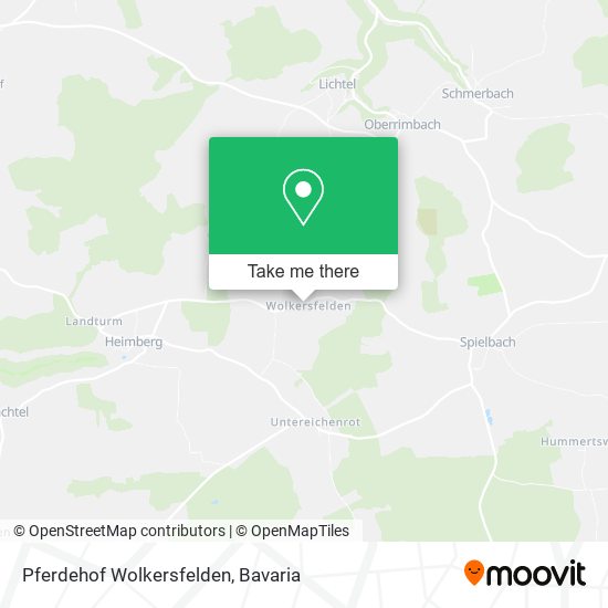 Pferdehof Wolkersfelden map