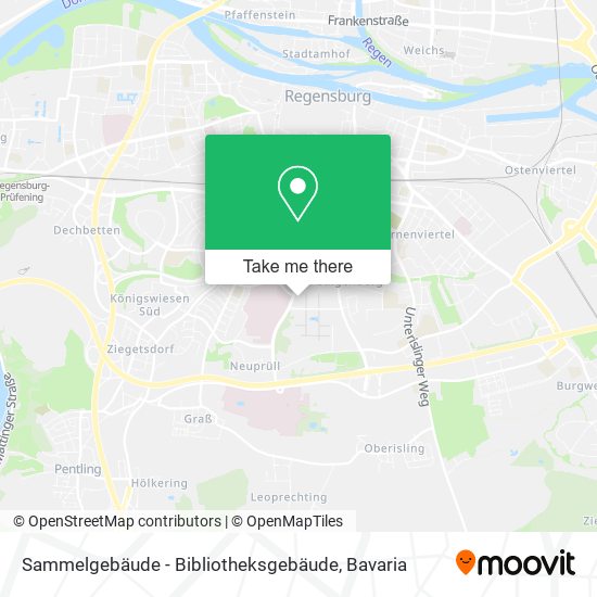 Sammelgebäude - Bibliotheksgebäude map