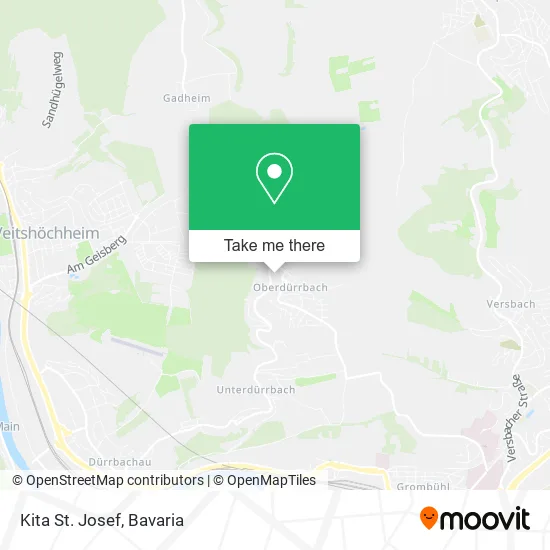 Kita St. Josef map