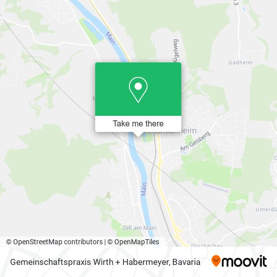 Gemeinschaftspraxis Wirth + Habermeyer map