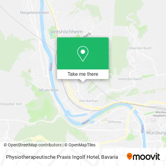 Карта Physiotherapeutische Praxis Ingolf Hotel