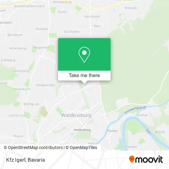 Карта Kfz Igerl