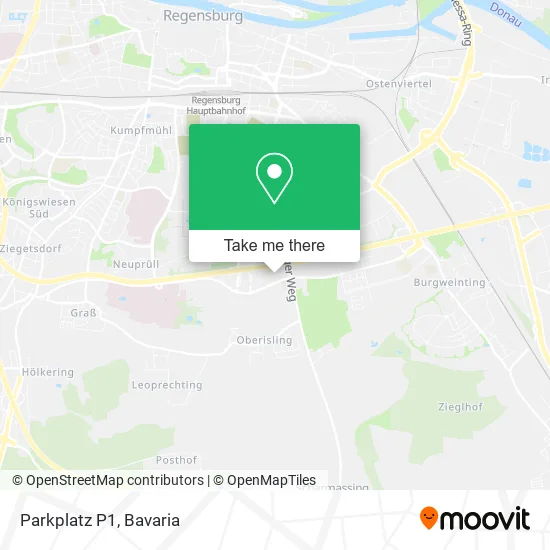 Карта Parkplatz P1