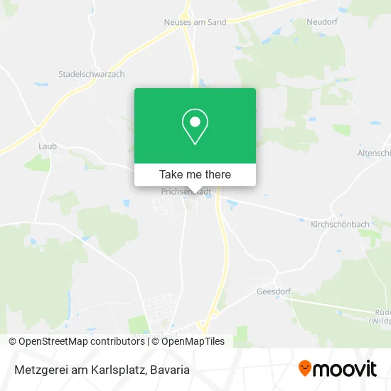 Карта Metzgerei am Karlsplatz
