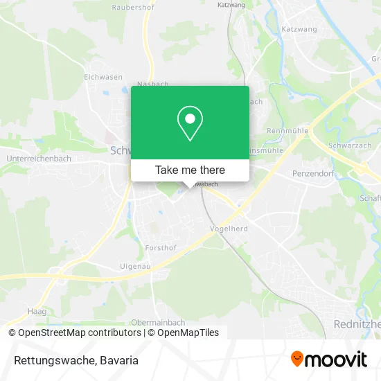 Карта Rettungswache