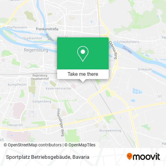 Sportplatz Betriebsgebäude map