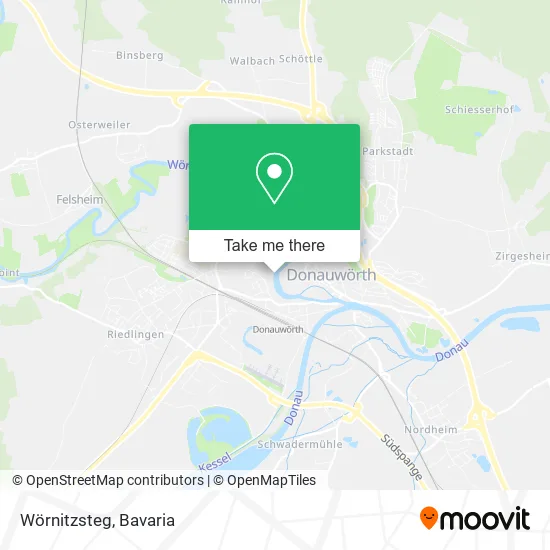 Карта Wörnitzsteg