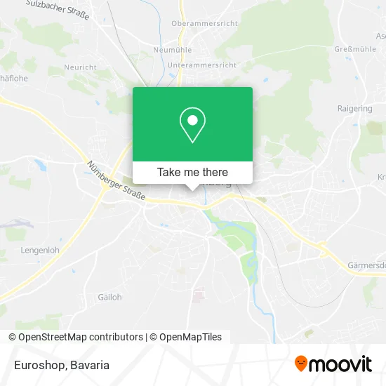 Карта Euroshop
