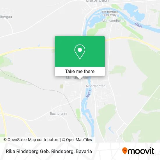 Карта Rika Rindsberg Geb. Rindsberg